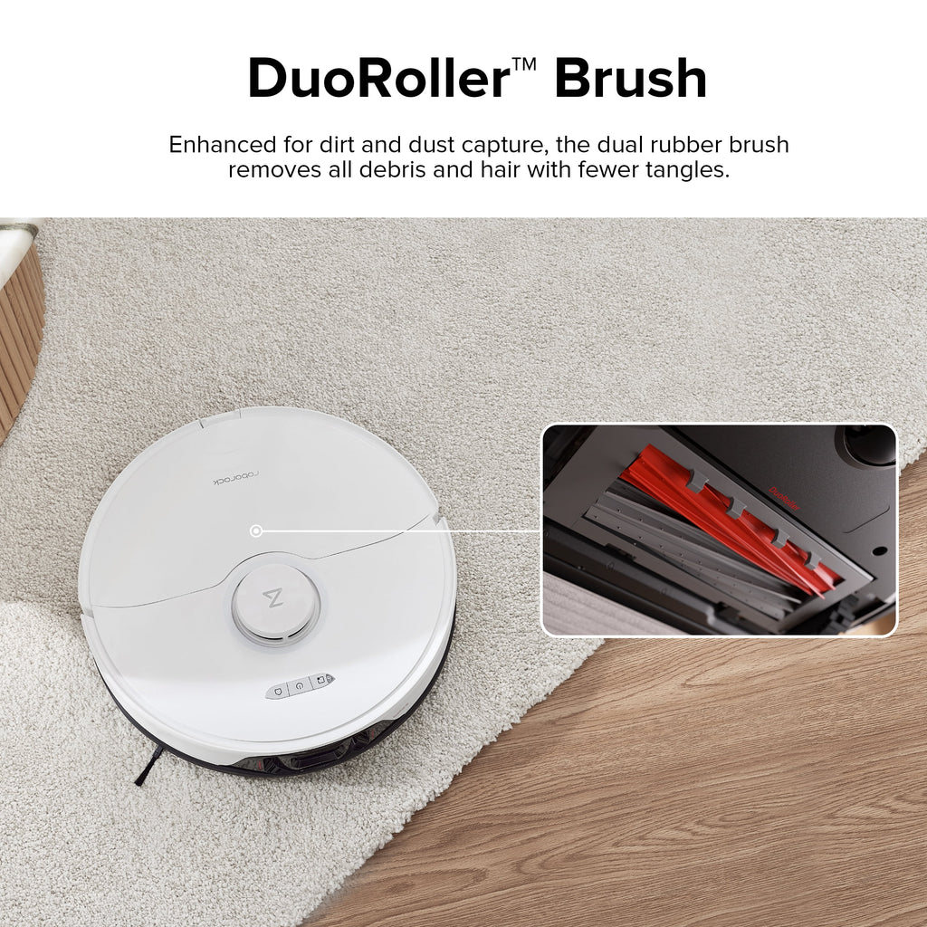 Robot Vacuum Cleaner and Sonic Mopping with DuoRoller Brush, 6000 Pa C67604