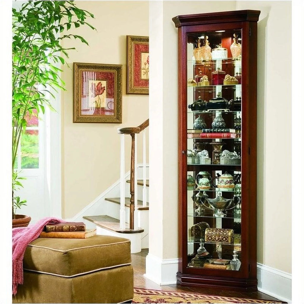 8 Shelf Corner Cabinet E605196