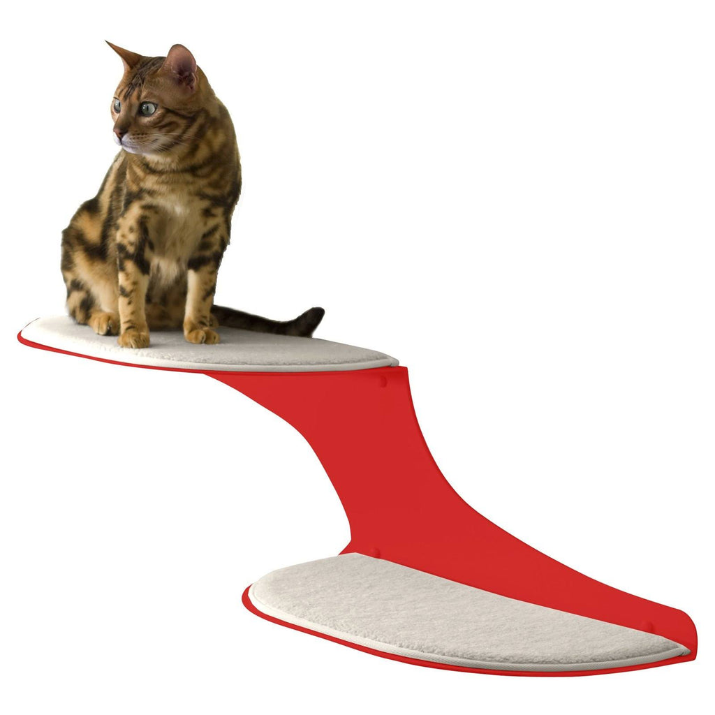 Red Left Facing Cat Shelf G968675