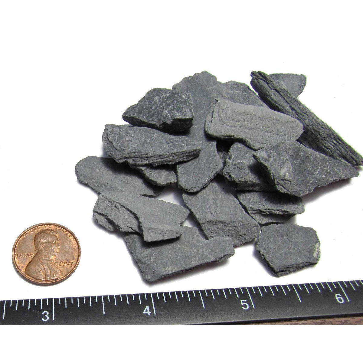 Natural Slate Stone 1/2 to 1 inch Stones F201695