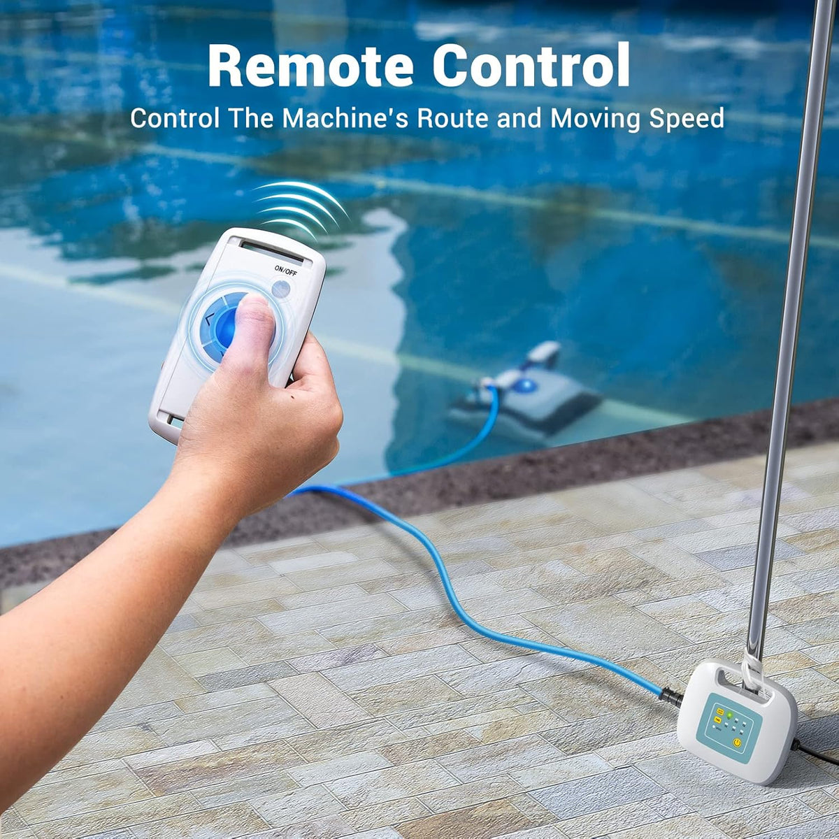 Automatic Robotic Pool Cleaner Y982284