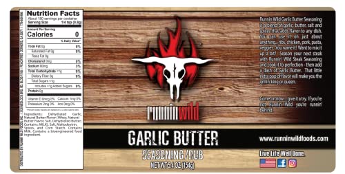 5.4 oz Garlic Butter Seasoning N897