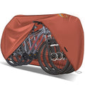 Bike Cover for 2 Bikes, Waterproof Heavy Duty 600D Bicycle Rack Cover A815