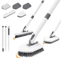 4 in 1 Long Handle Shower Scrubber Brush X8126