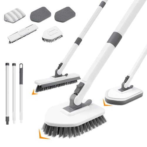 4 in 1 Long Handle Shower Scrubber Brush X8126