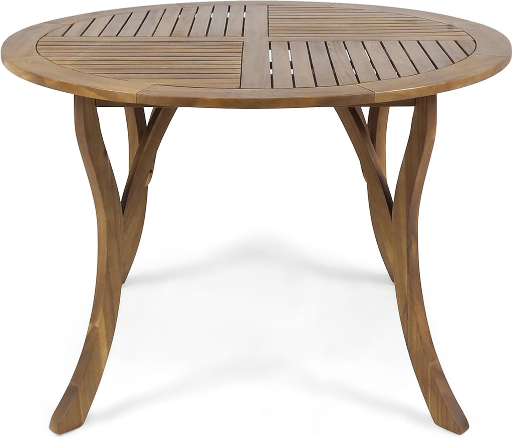 47 Round Acacia Wood Dining Table R263405
