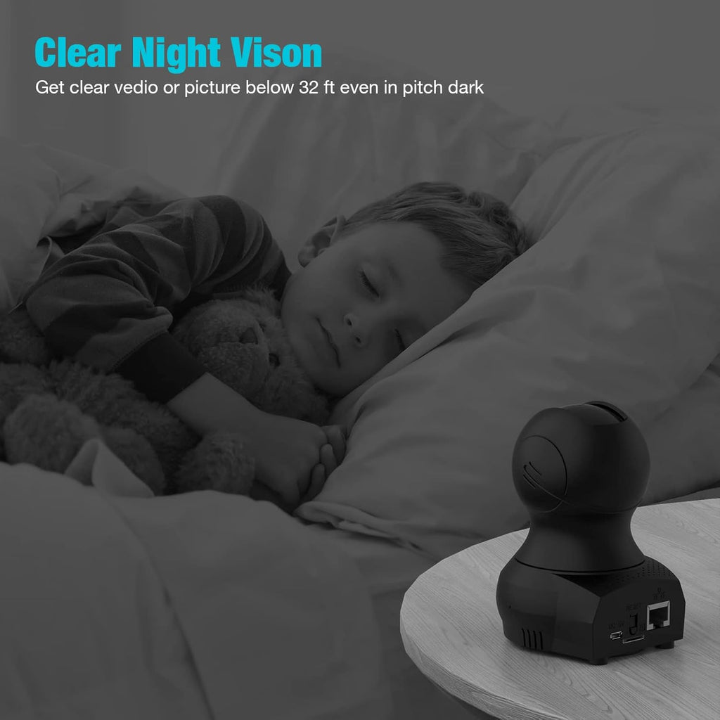 2K Indoor Pet Camera with Phone APP, Pack of 2 S71566