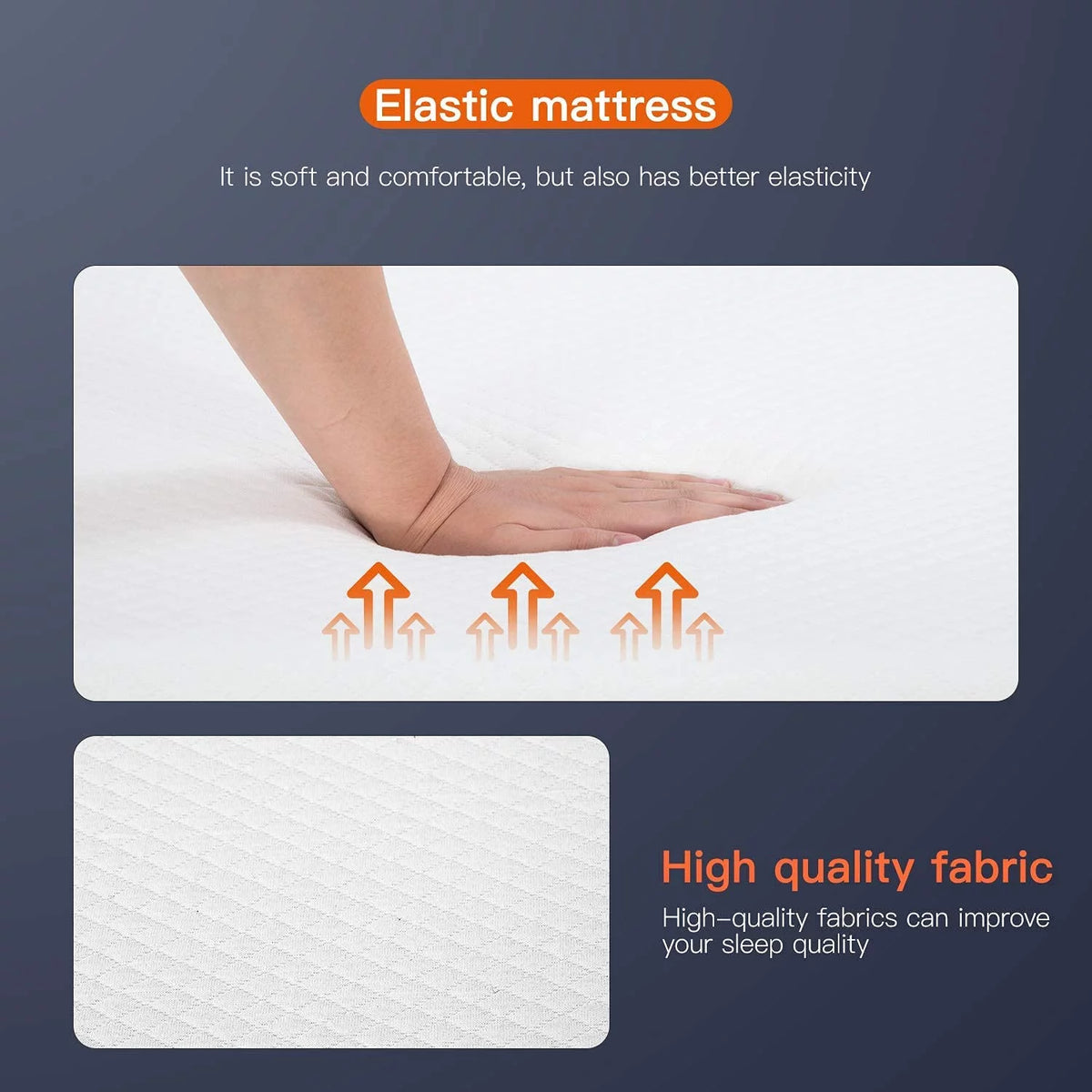 8 inch Twin Size Memory Foam Gel Mattress U597