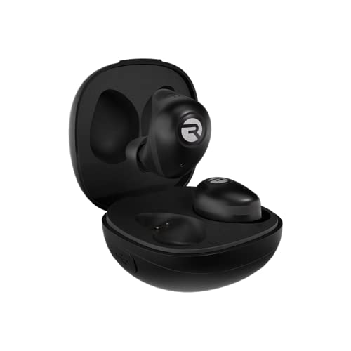 Black Bluetooth 5.3 True Wireless Earbuds with Built in Mic G222