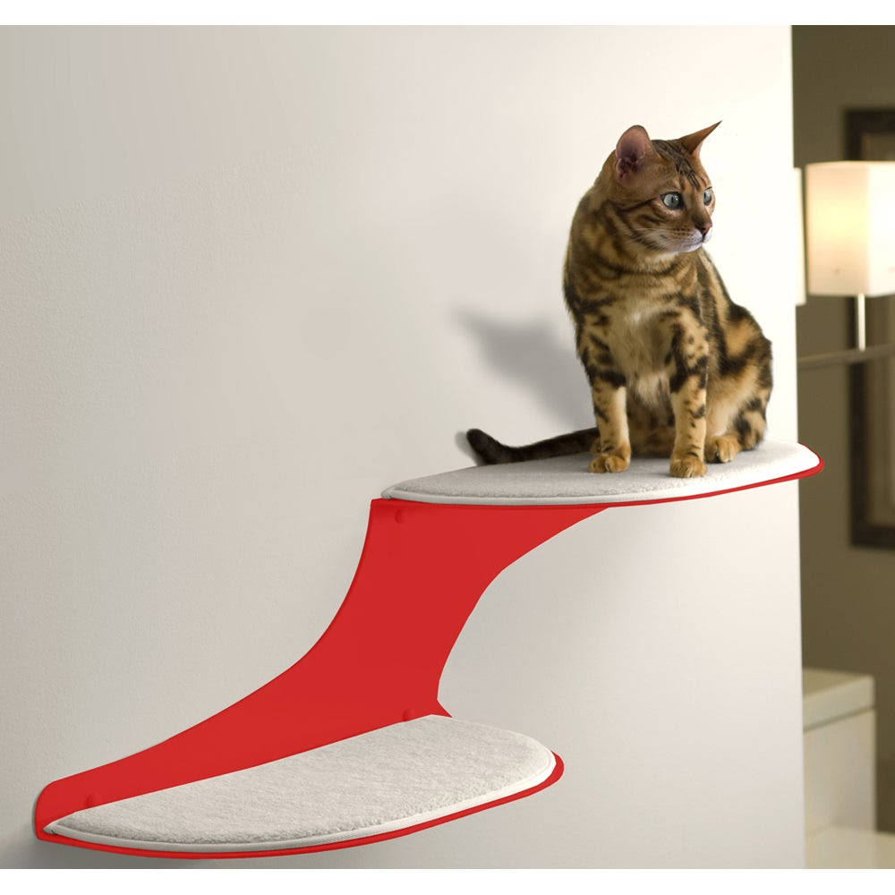 Red Left Facing Cat Shelf G968675