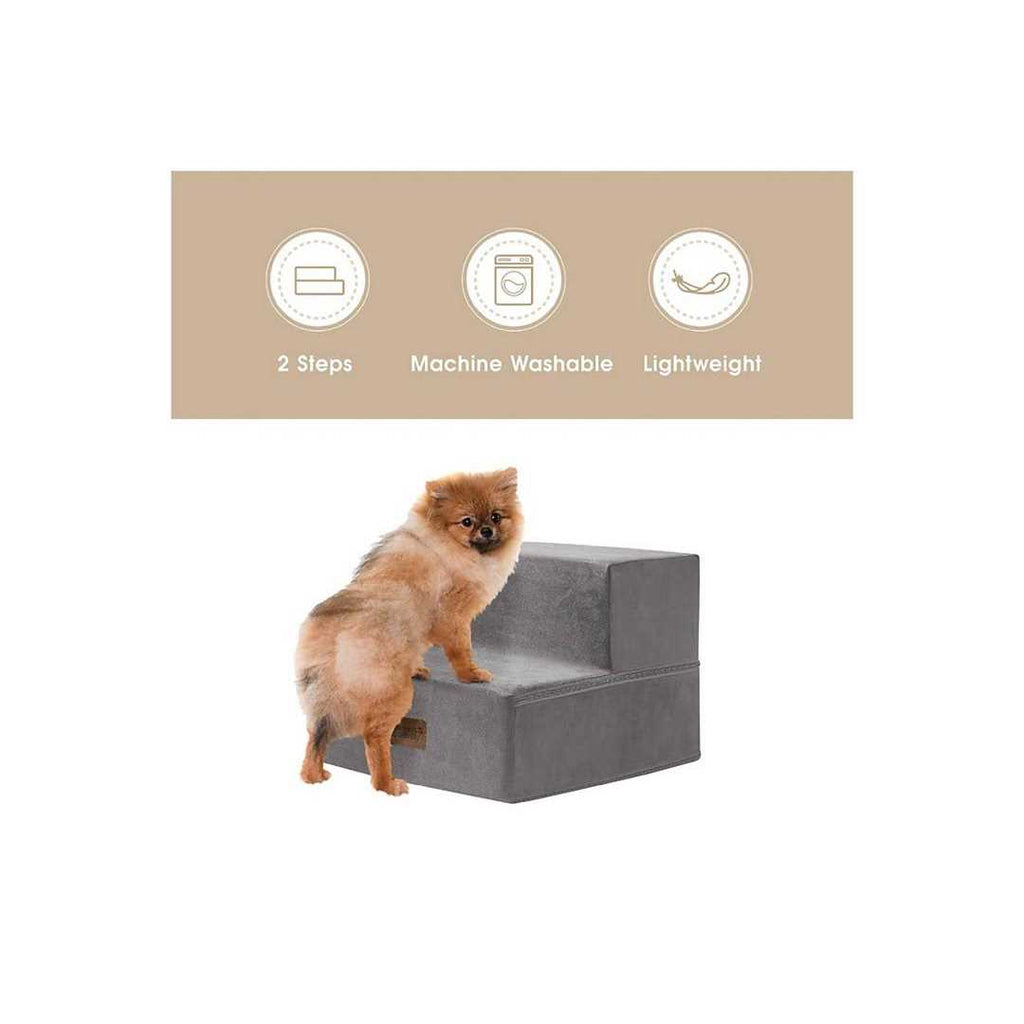 High Density Foam 2 Steps Pet Stairs K508