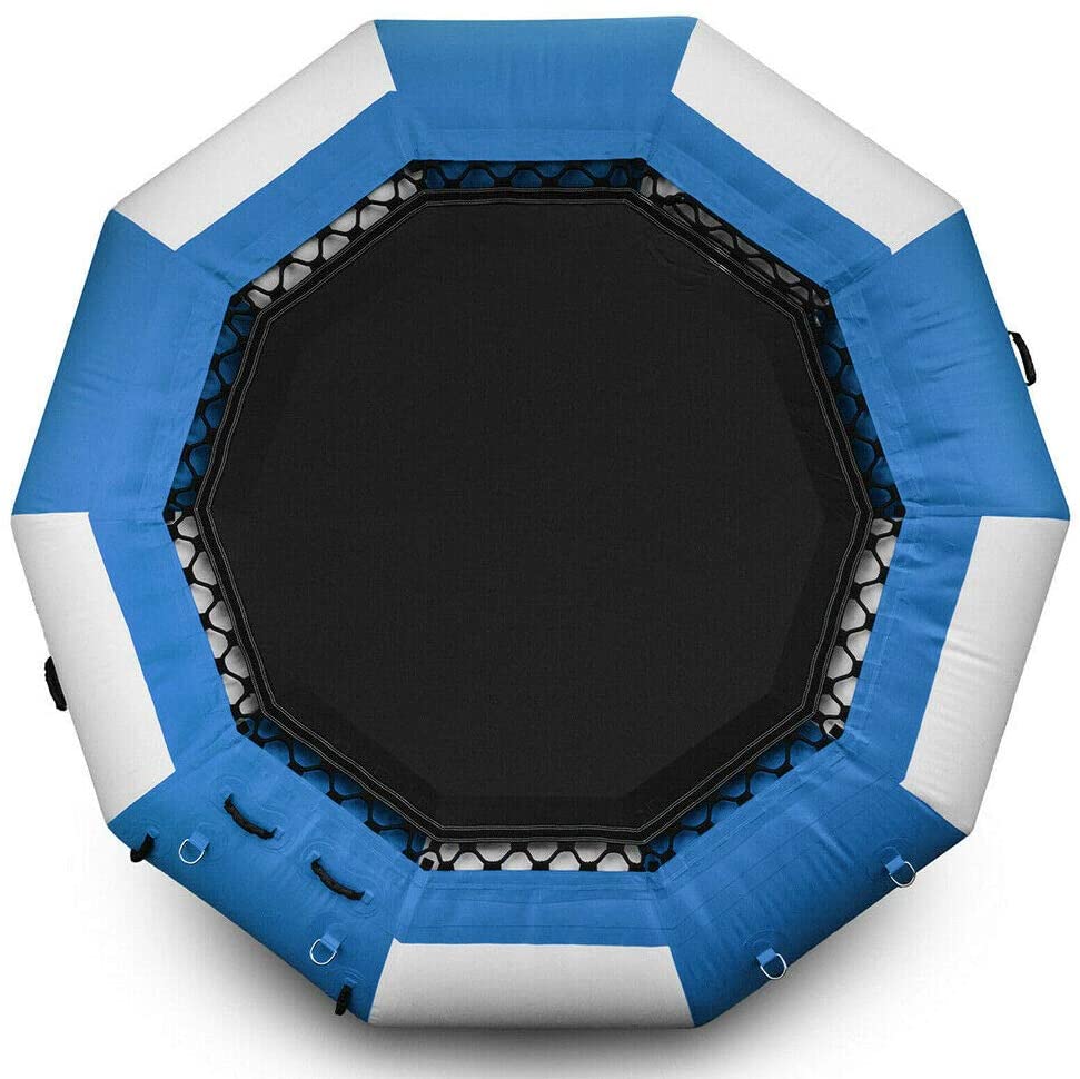 17Ft Inflatable Water Trampoline Jump Platform 400kg/ 880lb F95445