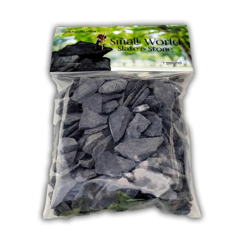 Natural Slate Stone 1/2 to 1 inch Stones F201695