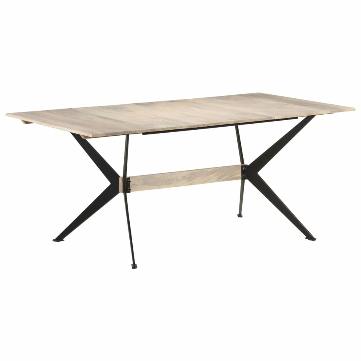 70.9"x35.4"x29.9" Solid Mango Wood Dining Table M75314
