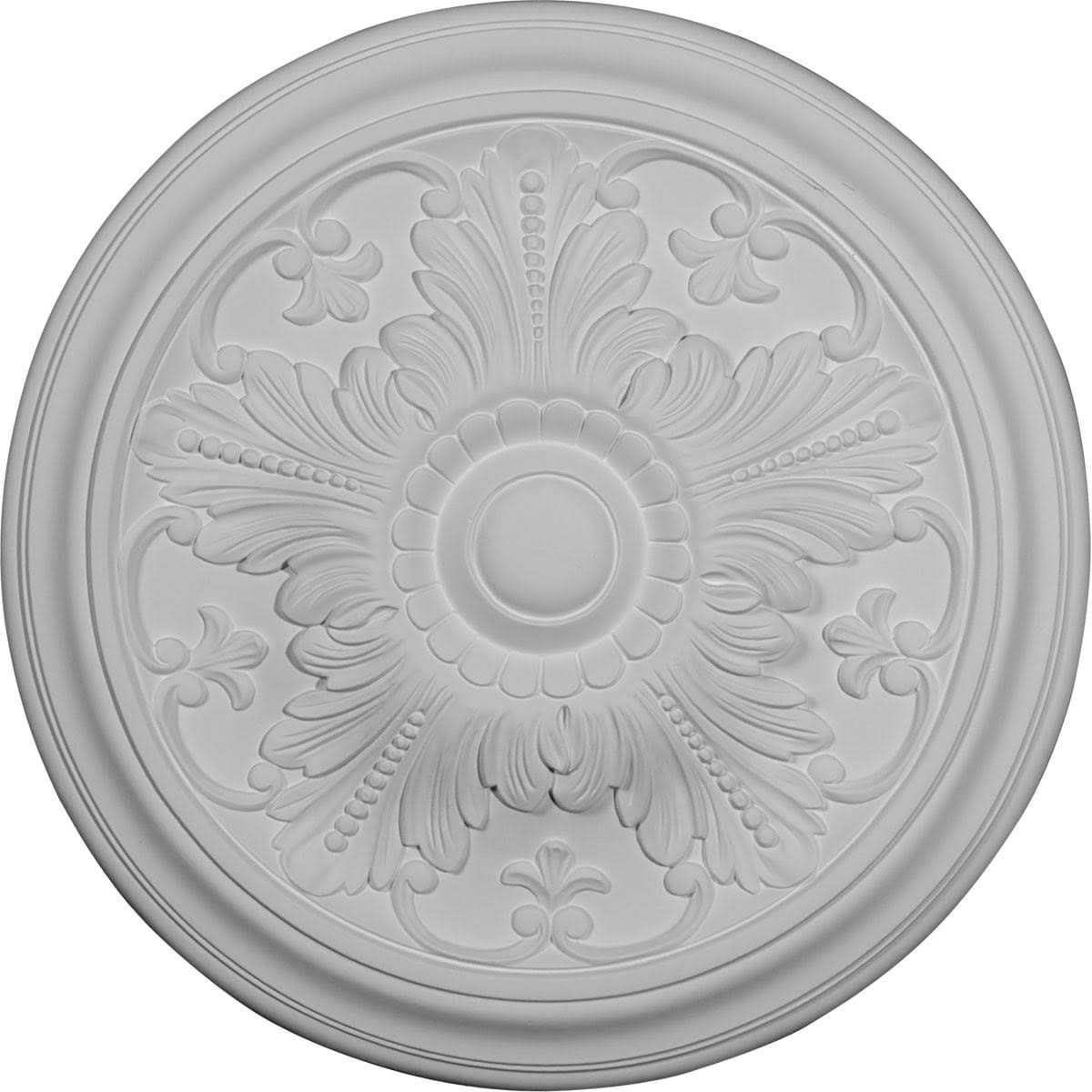 Rust Hand-Painted Vienna Ceiling Medallion J1943