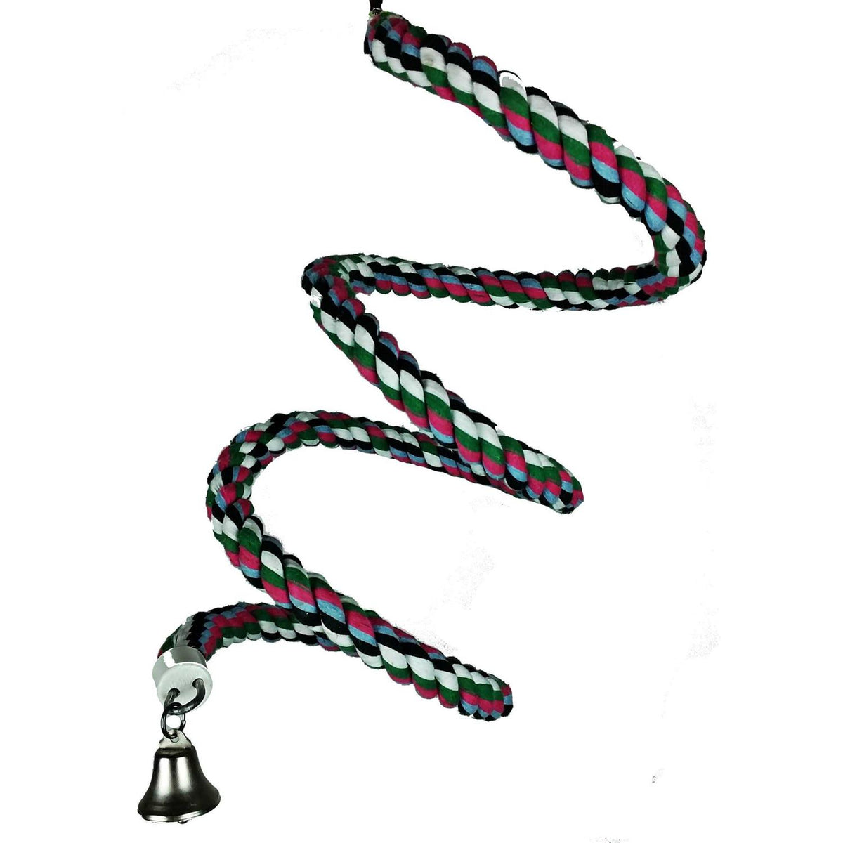 Cotton Rope Bird Toy with Bell K307