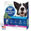 Brush Free Daily Dental Chews for Dogs X1304