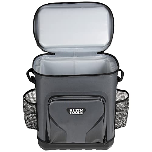 30 Cans Insulated Backpack Cooler with Rugged Bottom D18670