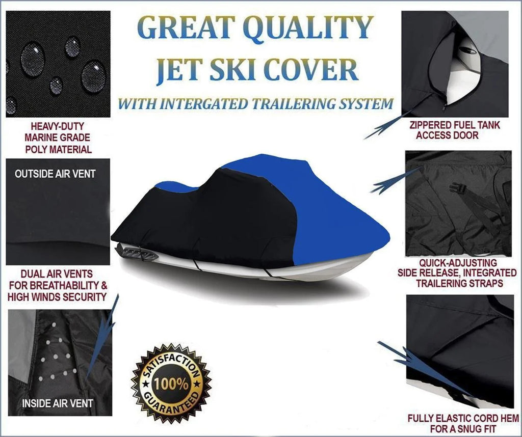 Heavy-Duty Jet Ski Trailerable Cover H926