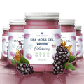 Wildcrafted Irish Sea Moss Gel Vegan Supplement Elderberry Pack of 5 Q8707