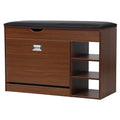 Shoe Storage Cabinet with Flip Drawers, 3 Tiers, Wooden K188