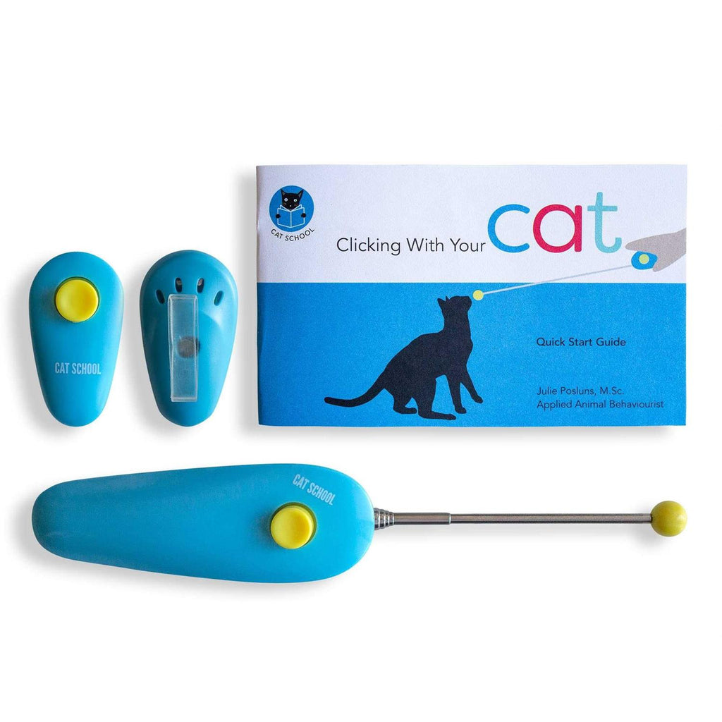 Cat Training Clicker Kit with Target Stick S96976