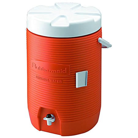 11 3 Gal Orange Commercial Water Cooler Q18681