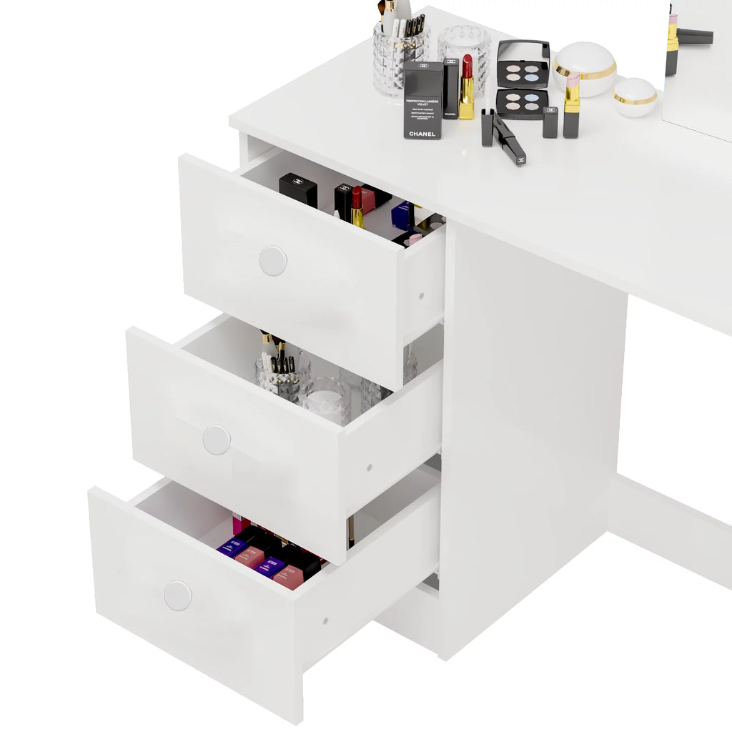 Modern White Vanity Table Y51739
