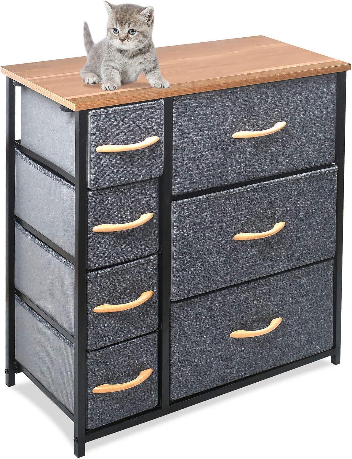 Large Capacity Fabric Dresser Organizer Unit Y32841