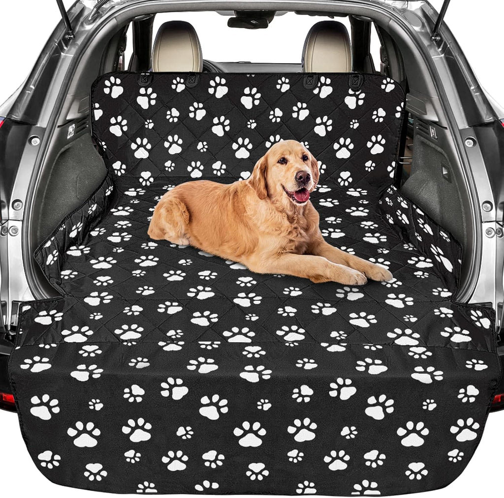 Water-Resistant SUV Cargo Liner with Non-Slip Backing, Black, Pack of 2 Z617