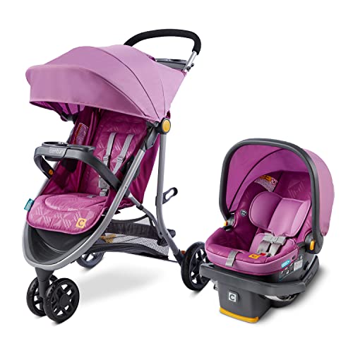 3-Wheel Lightweight Travel System Infant Car Seat and Stroller Combo W51821