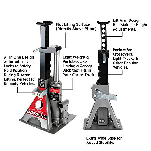 3 Ton Bottle Jack and Jack Stands H204888