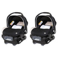 Newborn Infant Car Seat Travel System with Cover (2 Pack) P9667