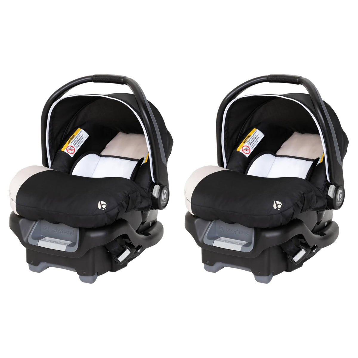 Newborn Infant Car Seat Travel System with Cover (2 Pack) P9667
