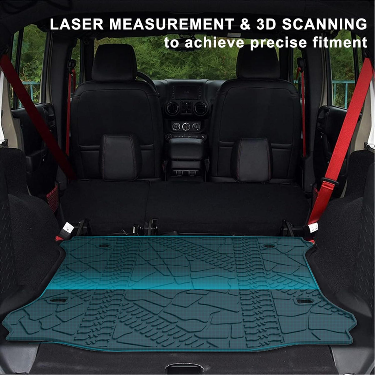 Cargo Liner Custom Fit Trunk Mat E701776