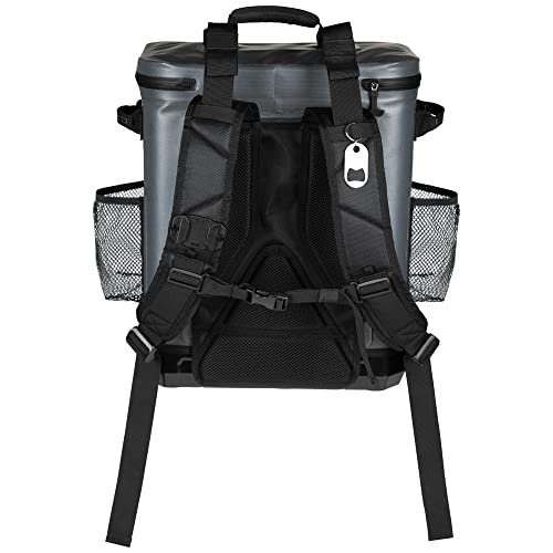 30 Cans Insulated Backpack Cooler with Rugged Bottom D18670