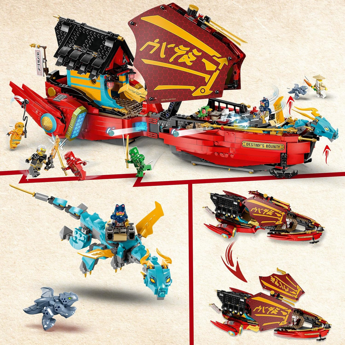 Aerial Battleship Bounty Toy Blocks A7038
