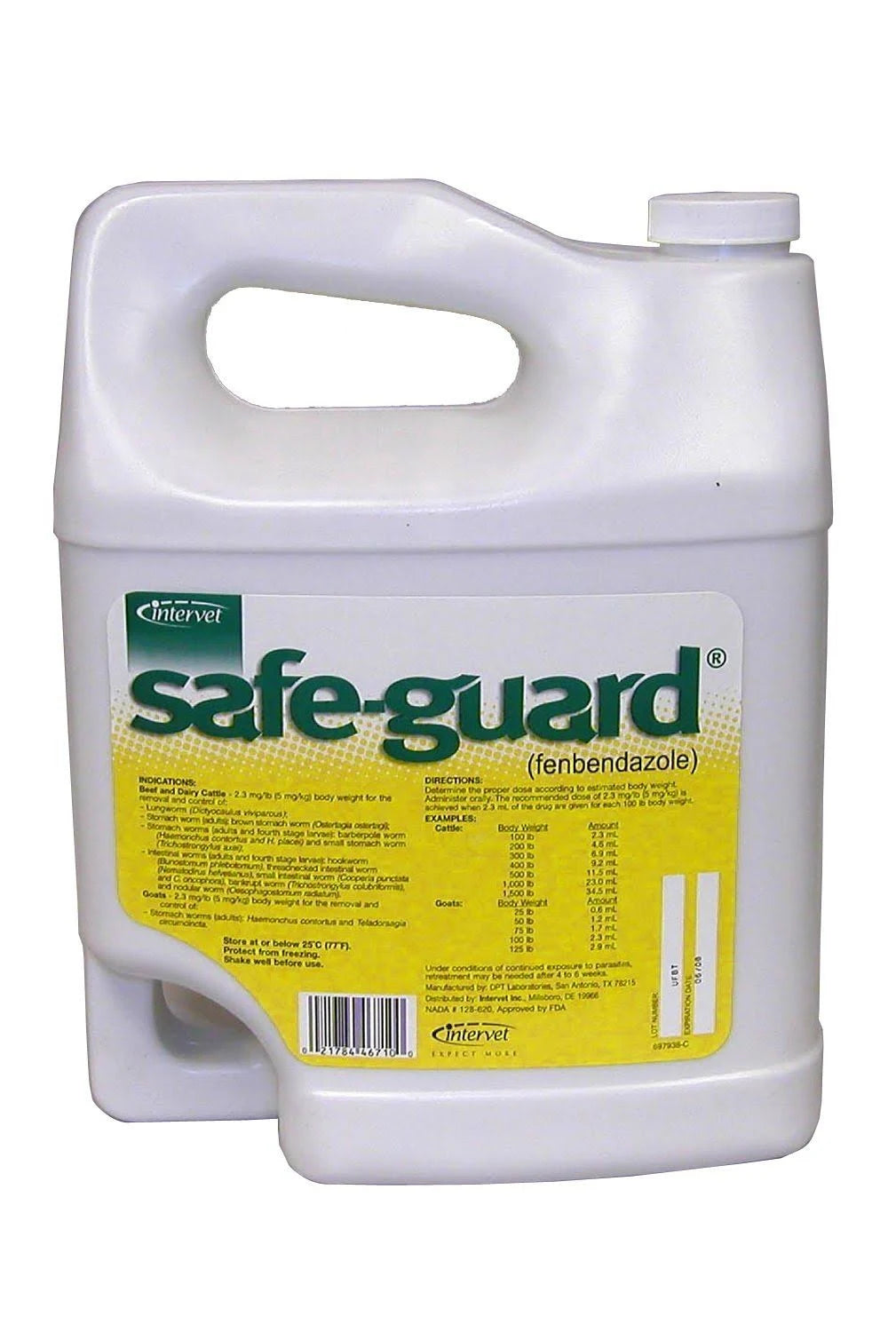 Safe-Guard Suspension Cattle Sheep Dewormer L52217