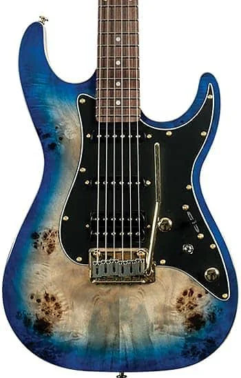 Blue Burl Electric Guitar K444828