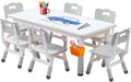 Kids Table and Chair Set with 6 Chairs S4576