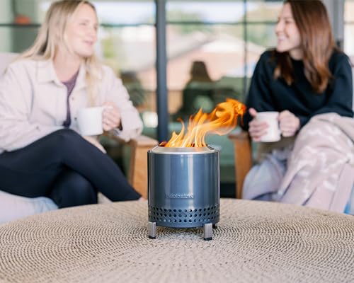 Bronze 7 Inch Stainless Steel Tabletop Fire Pit J870217