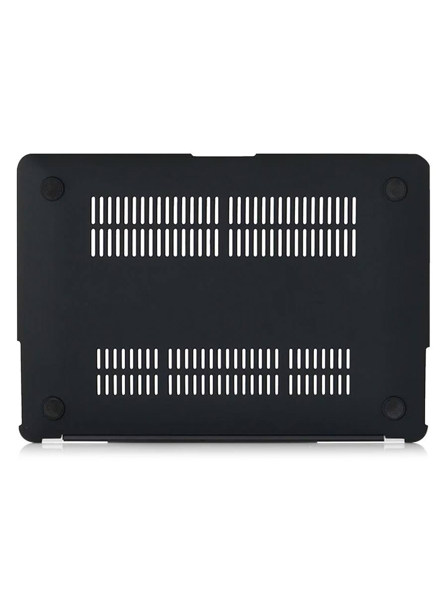 Black Faux Crocodile MacBook Case E744149