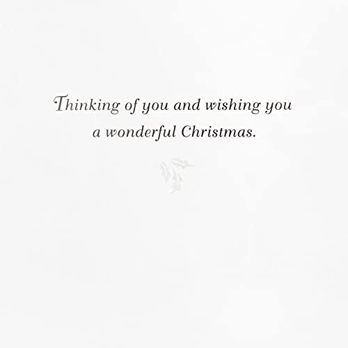40 Cards with Envelopes Green and Gold Christmas Cards U3381