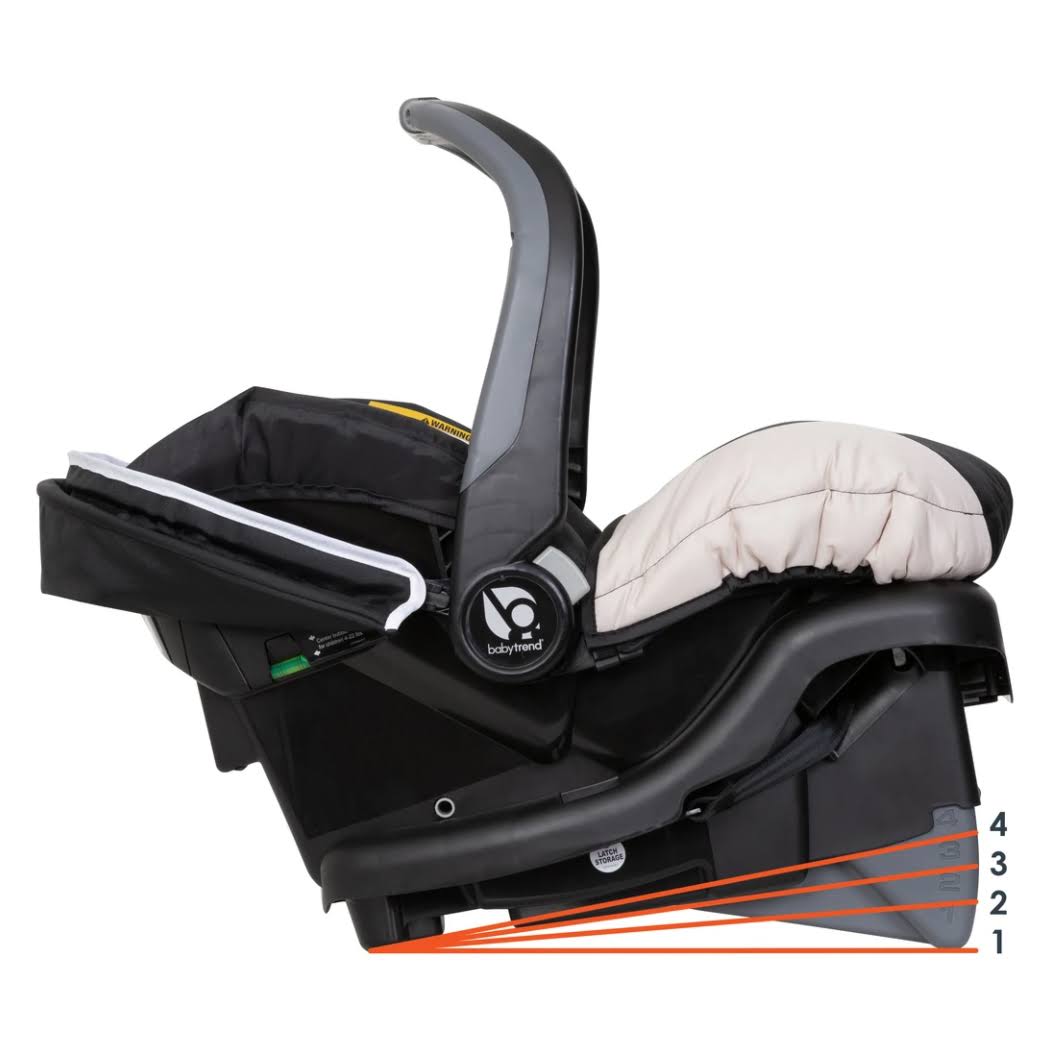 Newborn Infant Car Seat Travel System with Cover (2 Pack) P9667