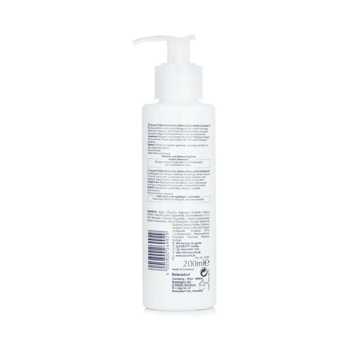 DermatoClean Latte Detergente 200ml B2181