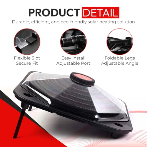 Black Solar Pool Heater Dome P12328