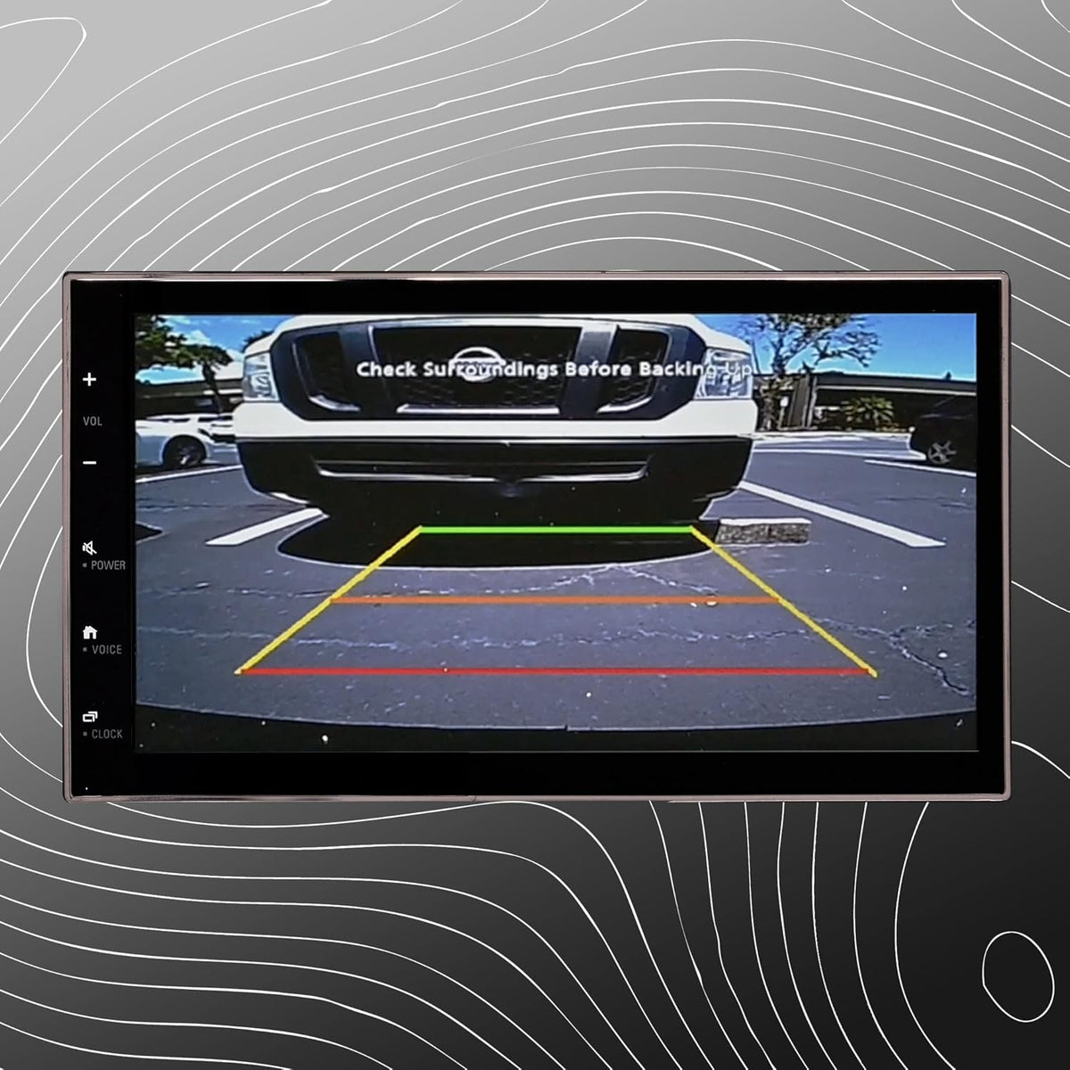 Double Din Radio Kit with Touchscreen, CarPlay, Android Auto, Bluetooth M524