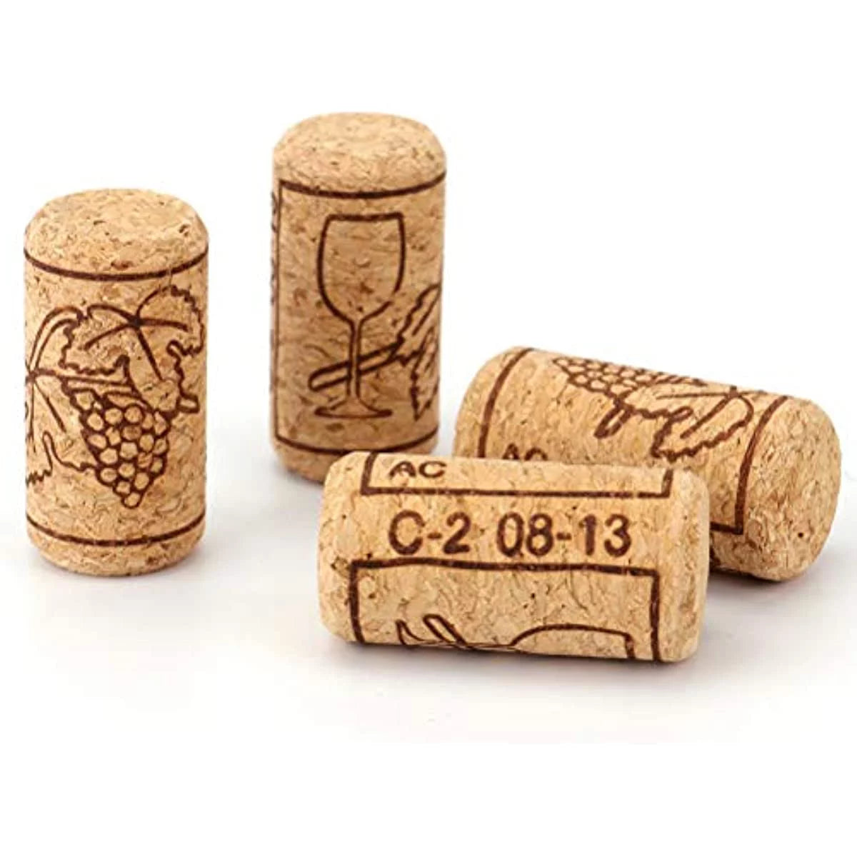 100 Pack #8 Natural Wine Corks P738982