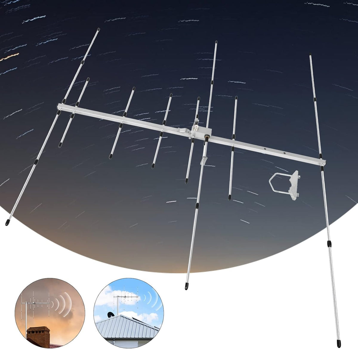Dual Band VHF UHF Yagi Antenna U7127