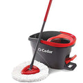 Microfiber Spin Mop Bucket Floor Cleaning System J861